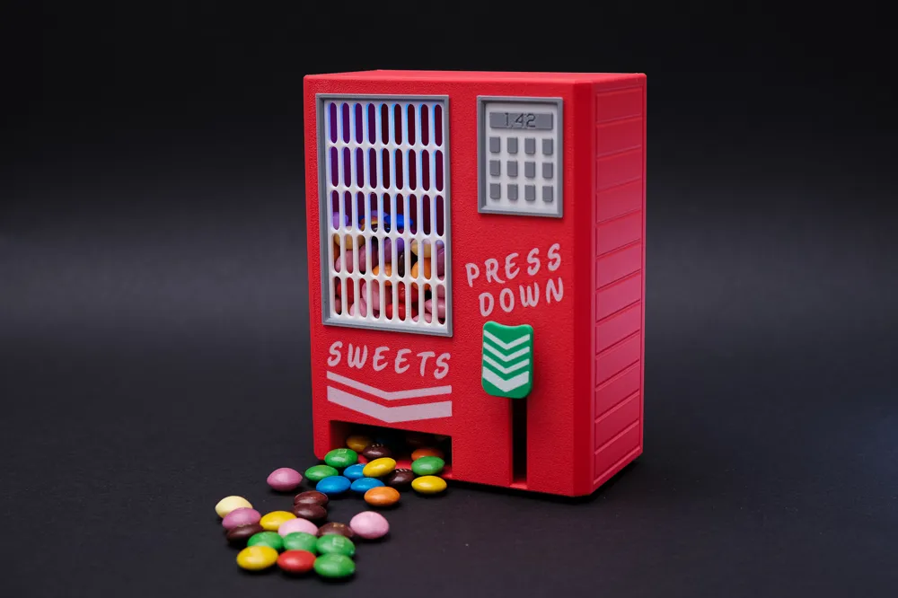 Sweets Vending Machine - Free 3D Print Model - MakerWorld