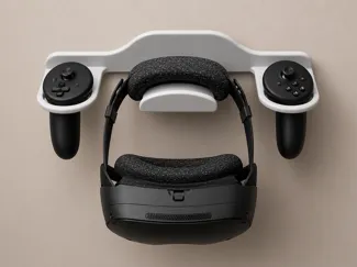 Steam Frame wall mount with and without holes