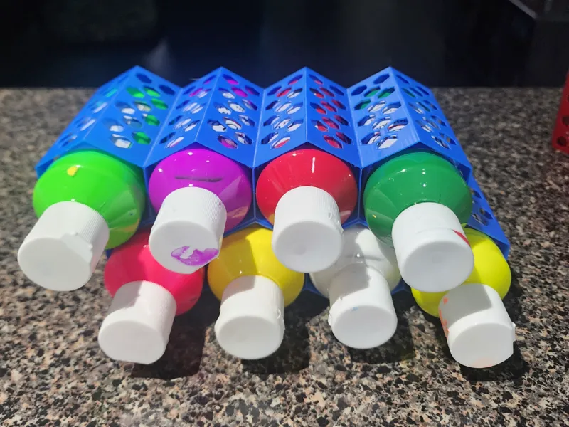 Hex Paint Rack Larger