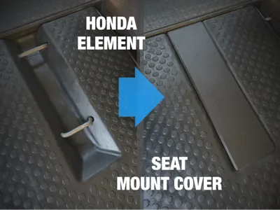 Honda Element Rear Seat Floor Mount Cover