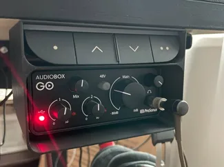 Audiobox Go IKEA MITTZON table shelf mount