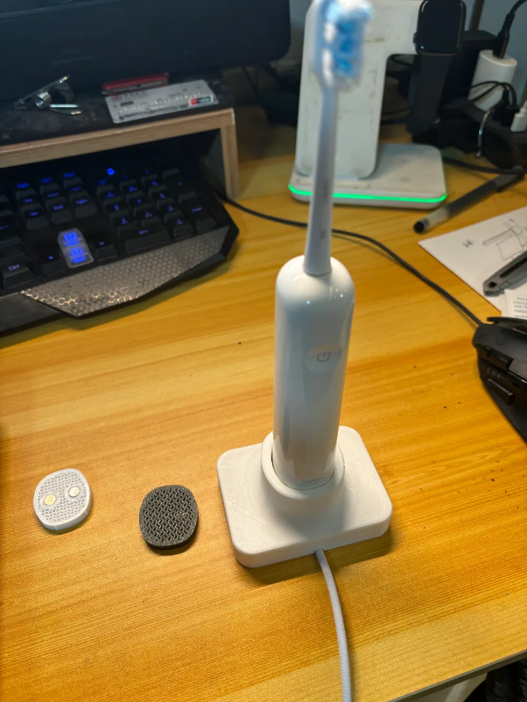Support de charge pour brosse à dents électrique Laifen