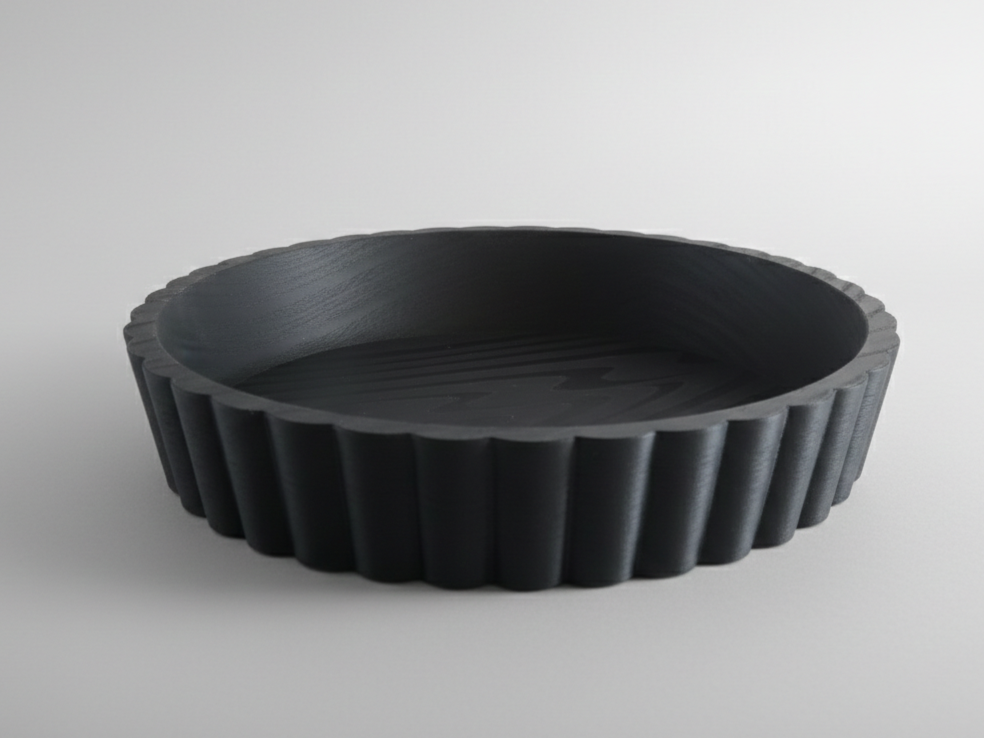 Table Platter - Wood Grain Texture