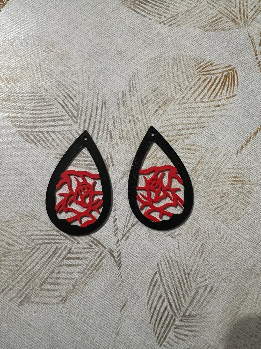 Rose Earring view 2