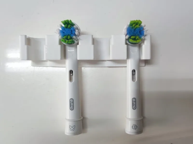 Easy to clean - toothbrush holder