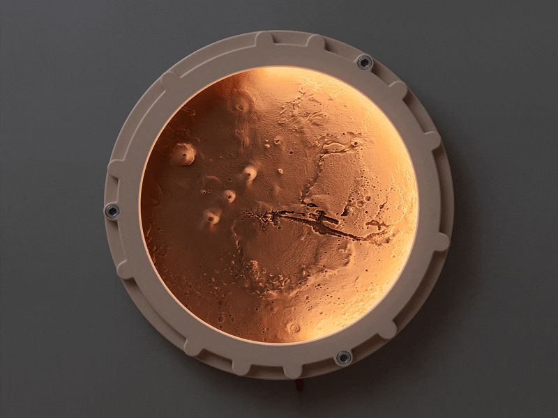 Wall Mars Lamp