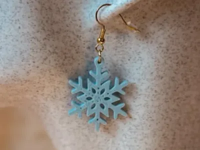 Snowflake Earrings