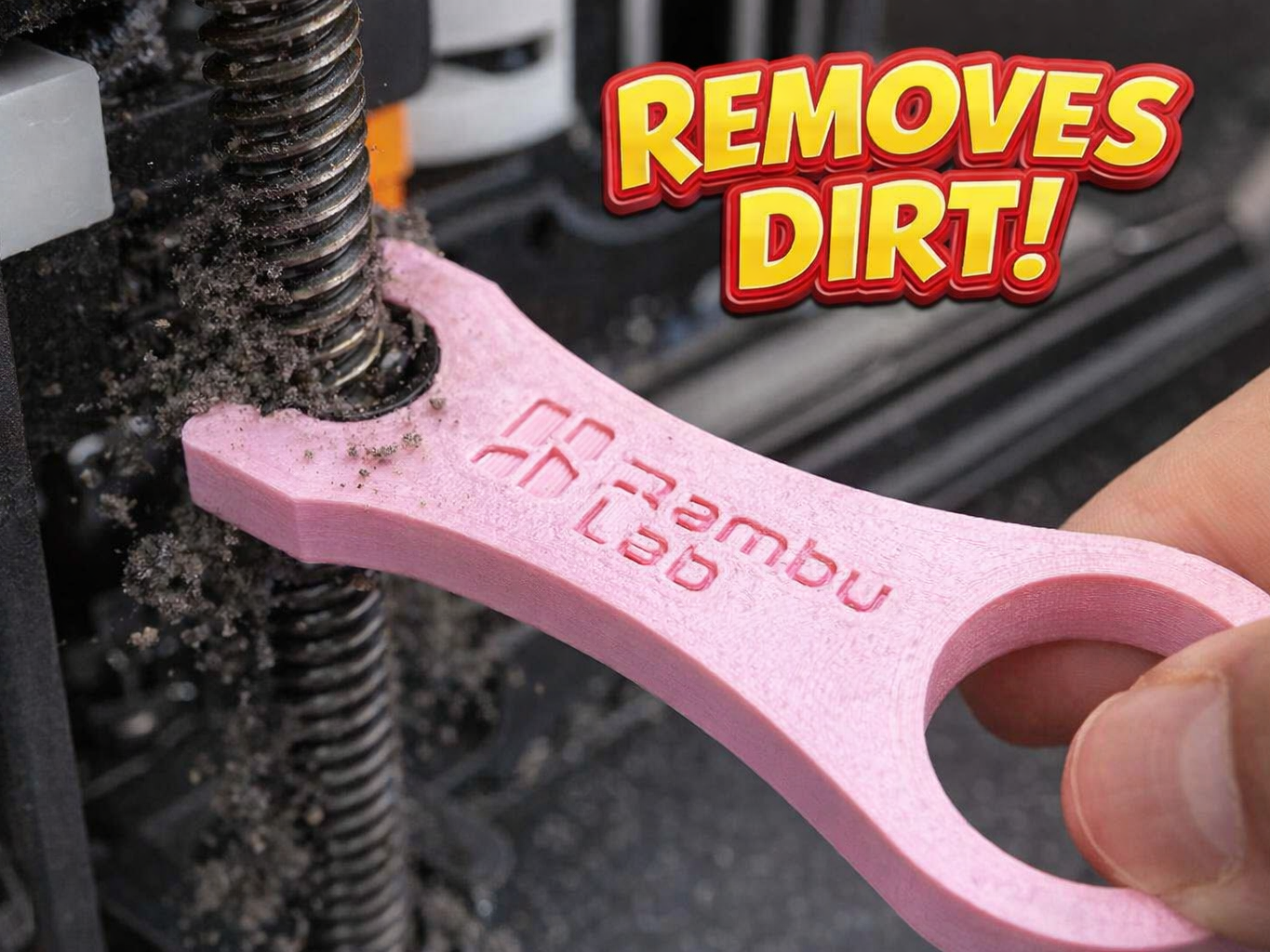 Lead Screw Cleaner Tool – Remove Dirt Instantly