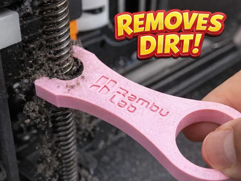 Lead Screw Cleaner Tool