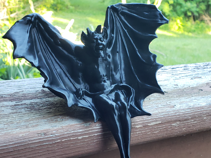 Vintage Devil Trinket tray