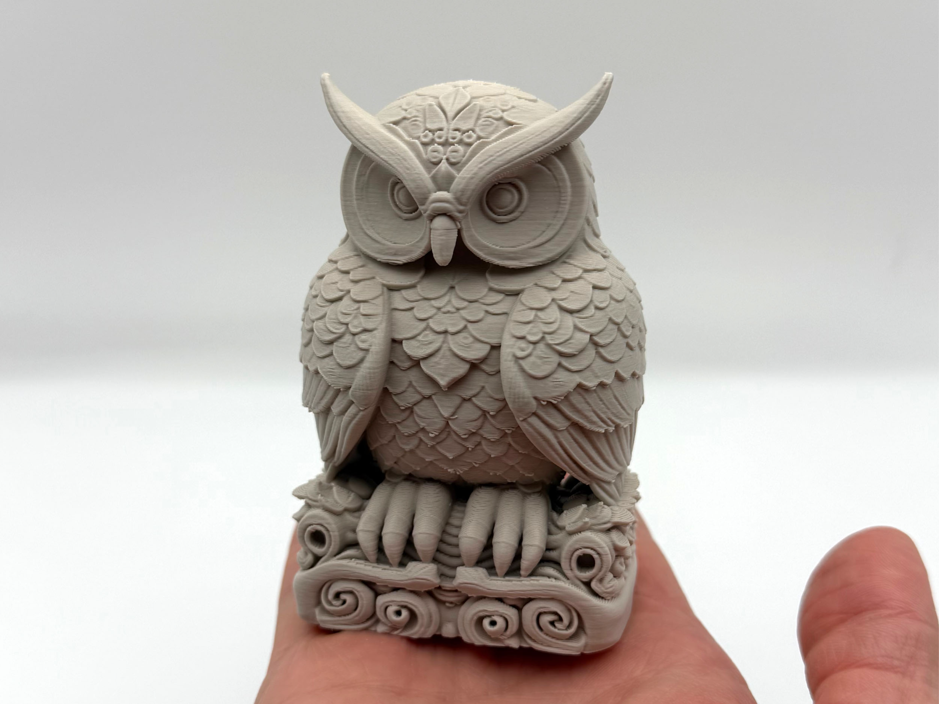 Ornamental Owl Figure