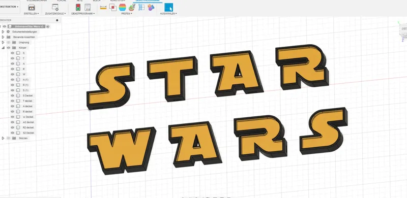Star Wars LED Lampe 