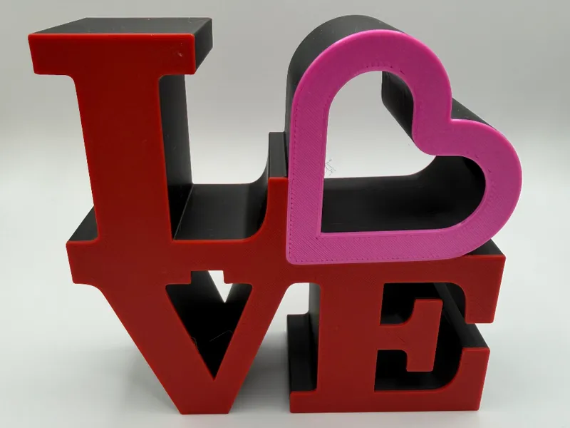 LOVE Sculpture (Statue) - Valentines Day 