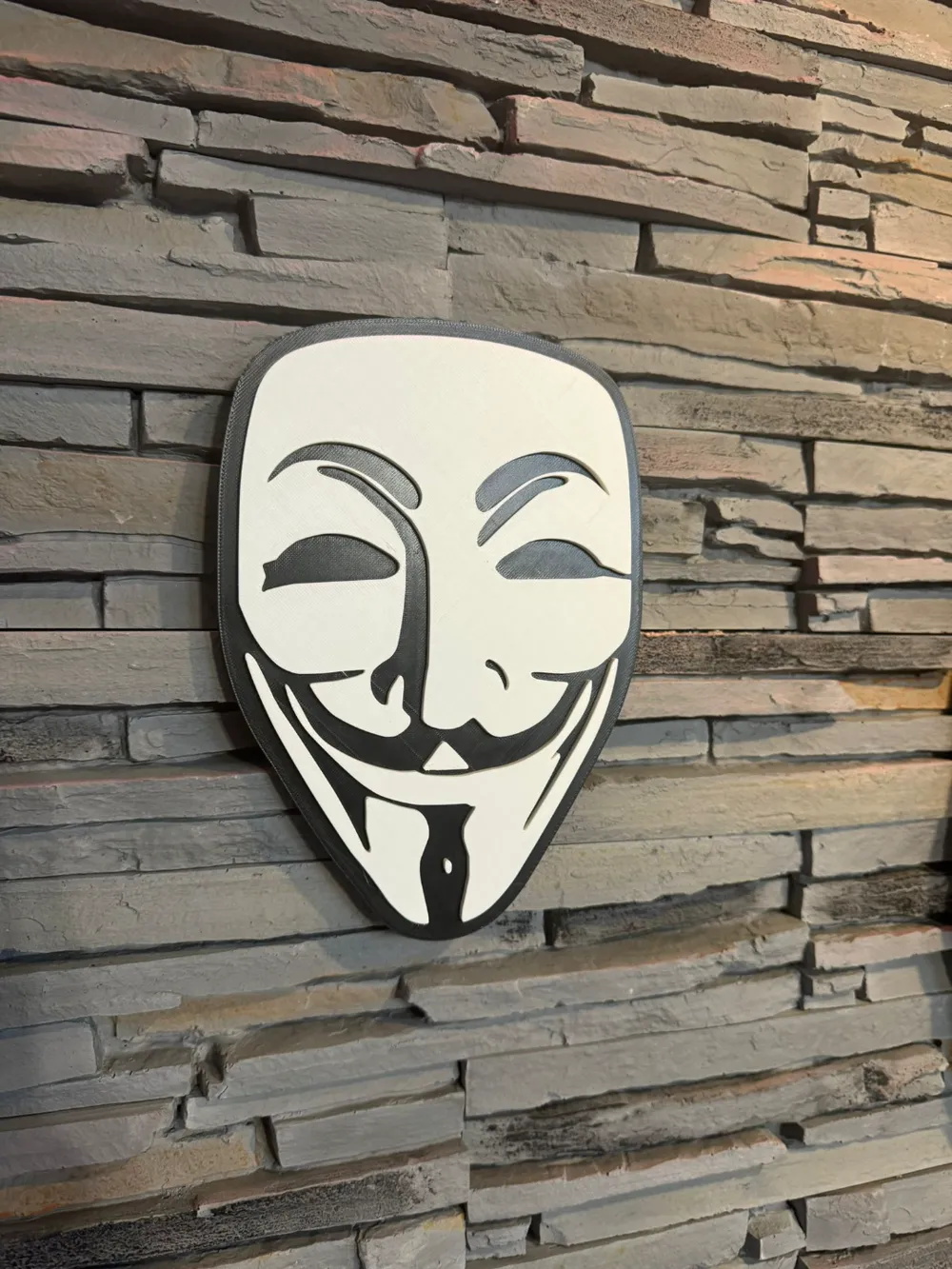 Anonymous Wall Decoration by Nagy Erwyn - MakerWorld