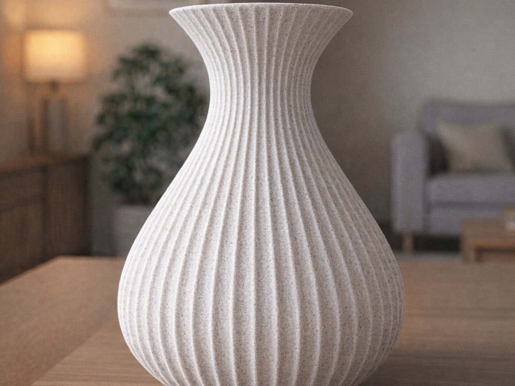 Aurora Fluted Vase
