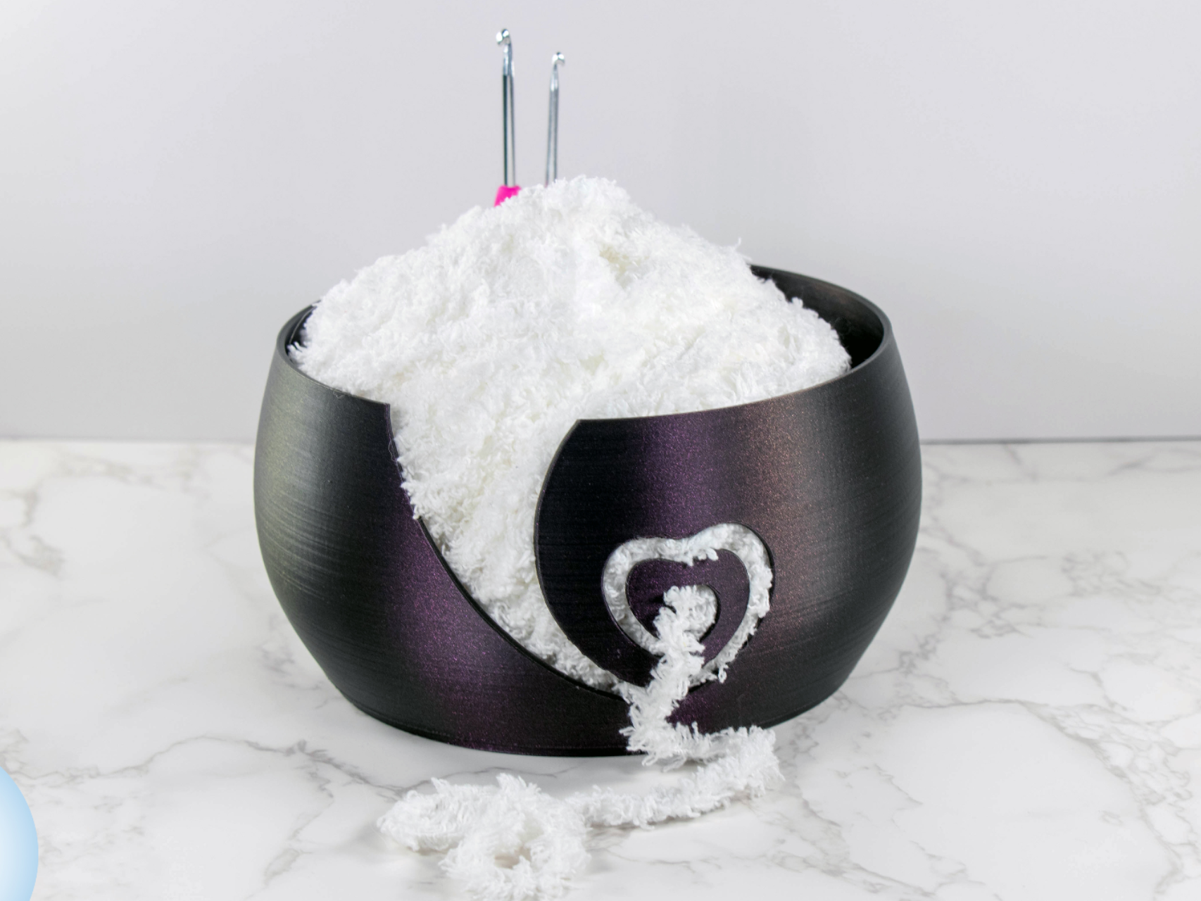 Spiral Heart Yarn Bowl