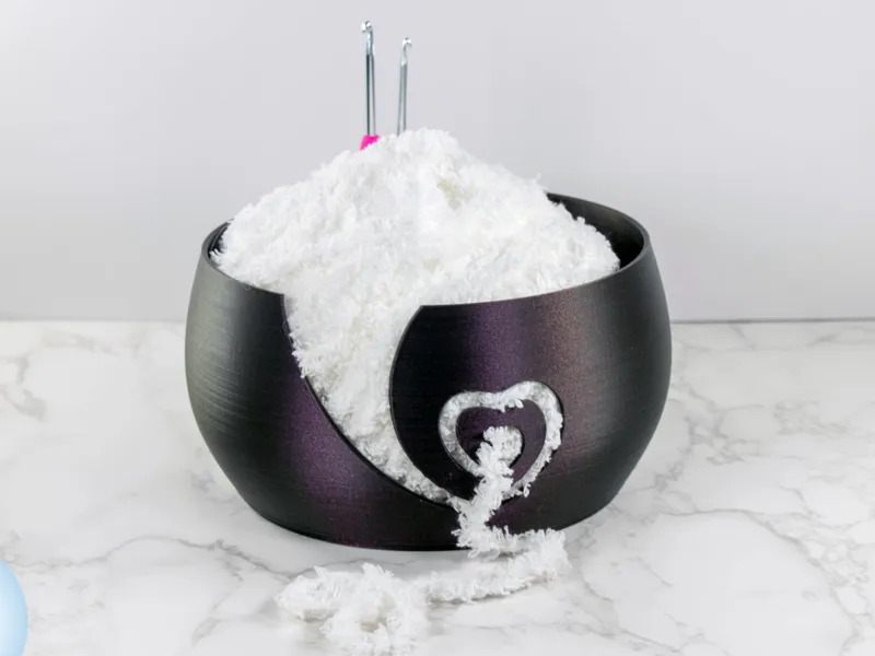 Spiral Heart Yarn Bowl