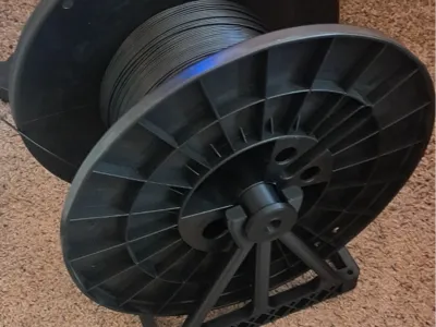 Spool Holder Roller (Improved Threads)