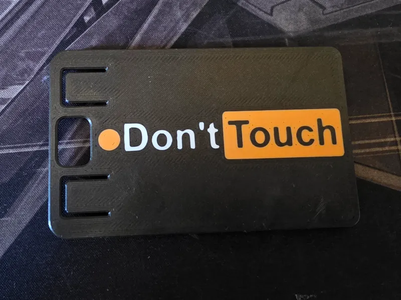 PORTA BADGE Don't Touch