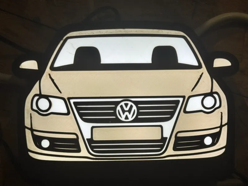 Volkswagen VW Passat B6 Lightbox Lamp