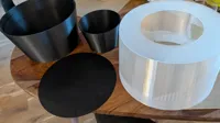 Multi print profiles for fast translucent and black PETG