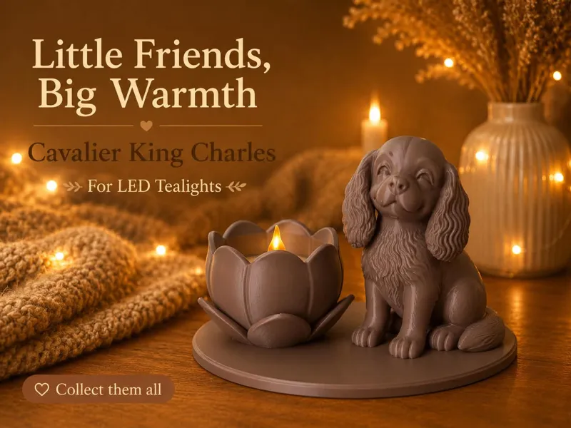 Cavalier Led Tealight Holder 