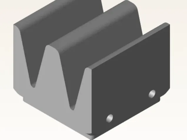 Gridfinity 1x1 Wrench Rack Widget