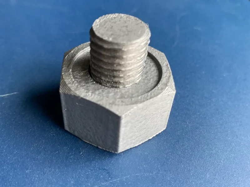 Fake GuardRail Bolt Geocache Container