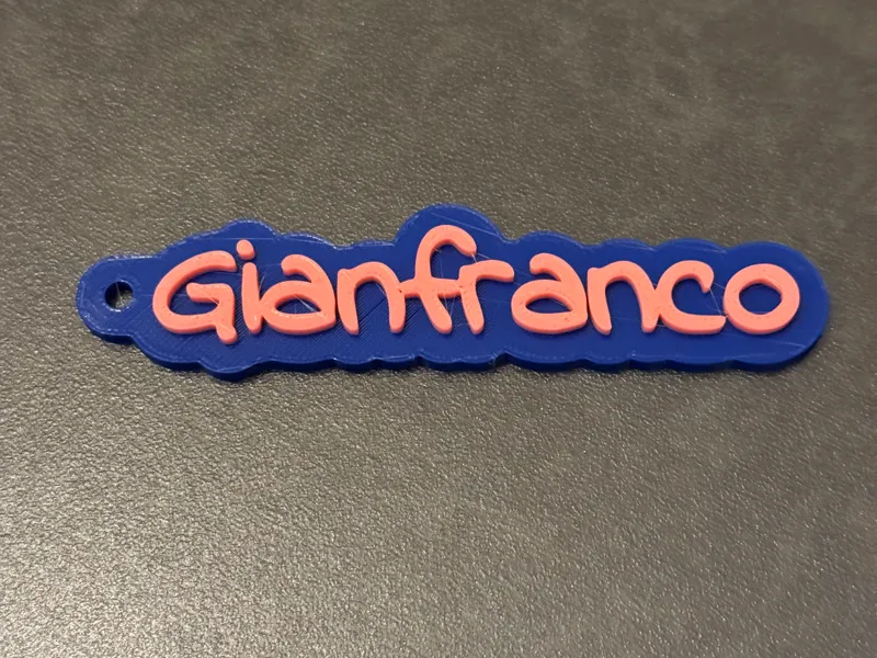 Keychain Gianfranco - Portachiavi Gianfranco