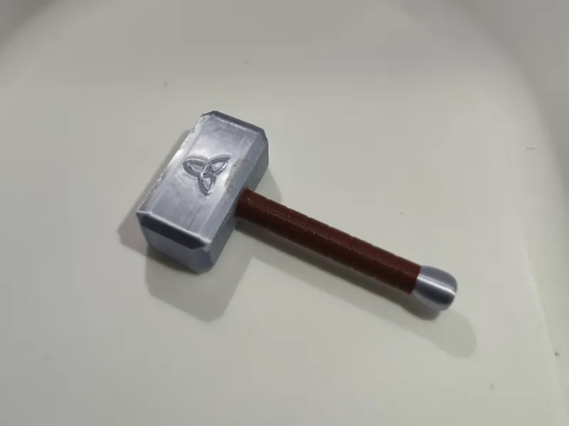 Small Thor's Hammer Mjolnir Magnet