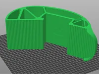0.22mm layer, 2 walls, 8% infill