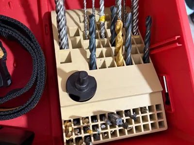 Milwaukee 3-Drawer – Long Drill Bit Organizer