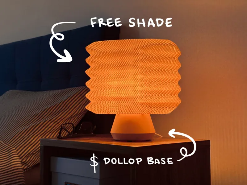 Bellows Weave Lamp - Shade Only