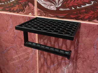 Toilet Paper Holder with a shelf
