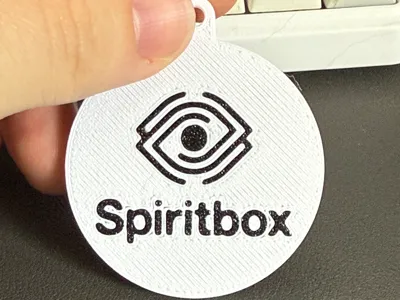 Keychain inspired by the band Spiritbox