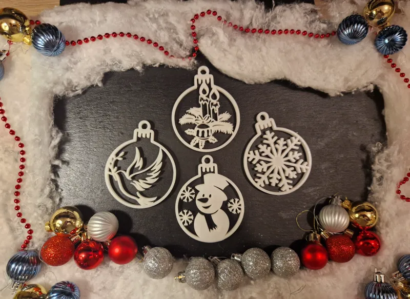 Christmas tree ornament decoration set 2