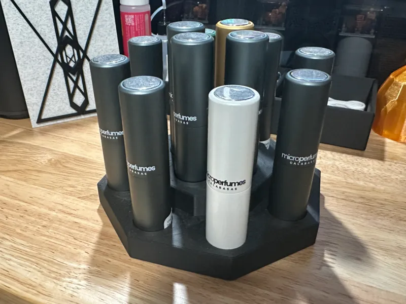 Microperfumes Travel Case Display