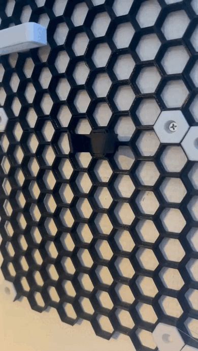 Honeycomb storage Scraper