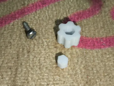 M3-Hex Head Knob (Print  in Place)