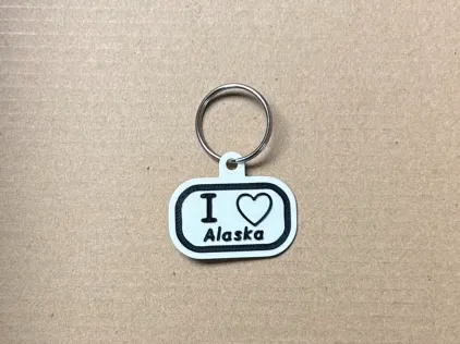 Alaska Keychain