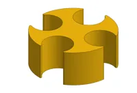 4x Tube-Spacer / 0.2mm layer, 2 walls, 10% infill