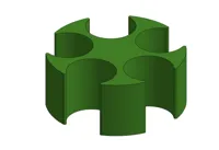 5x Tube-Spacer / 0.2mm layer, 2 walls, 10% infill