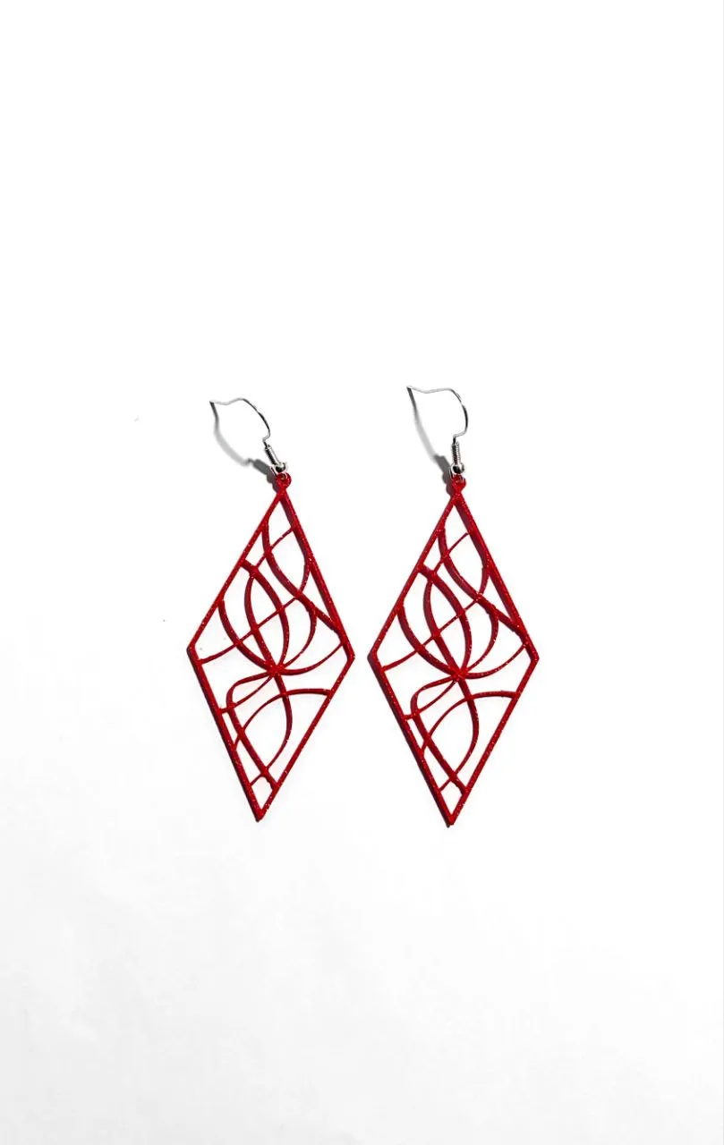 Whispering Curves Earrings view 3