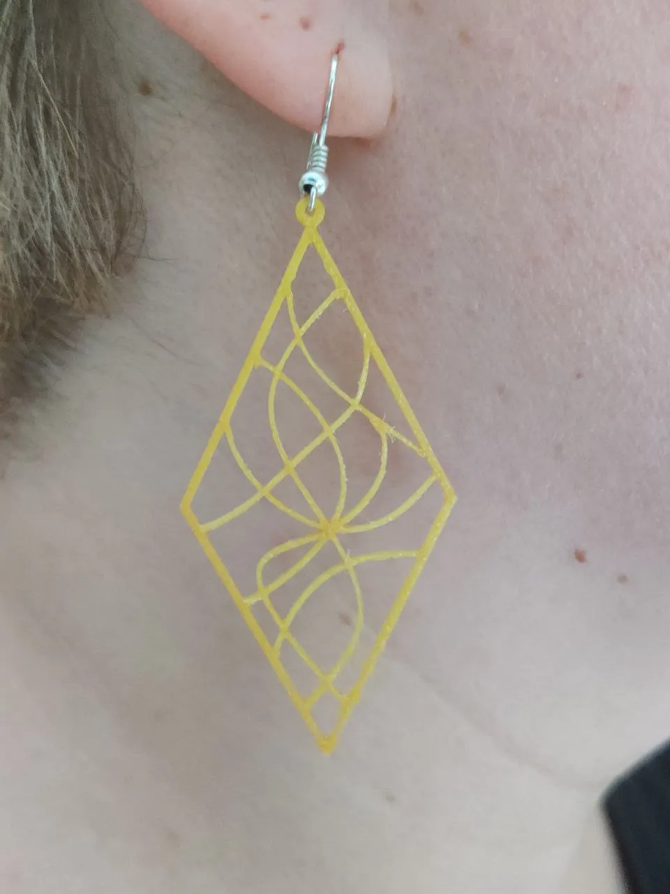 Whispering Curves Earrings view 2
