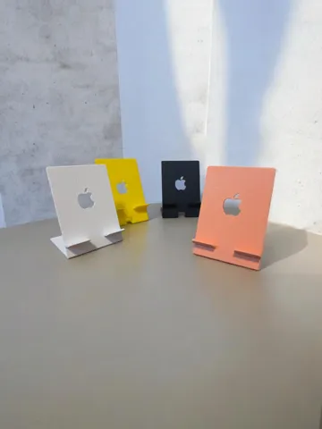 Soporte para celular: Sleek Apple Logo Phone Stand — vista de referencia 2