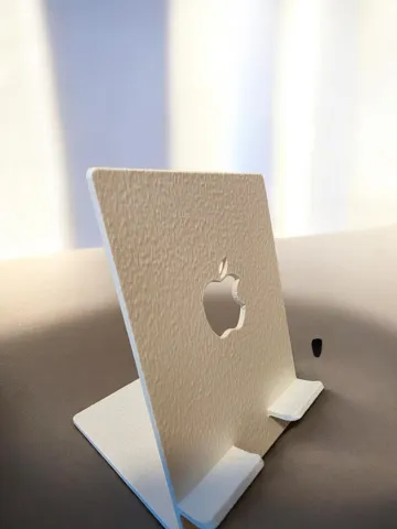 Soporte para celular: Sleek Apple Logo Phone Stand — vista de referencia 3