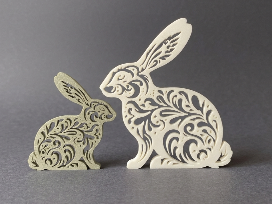 Filigree Easter Bunnies (Set of 2)