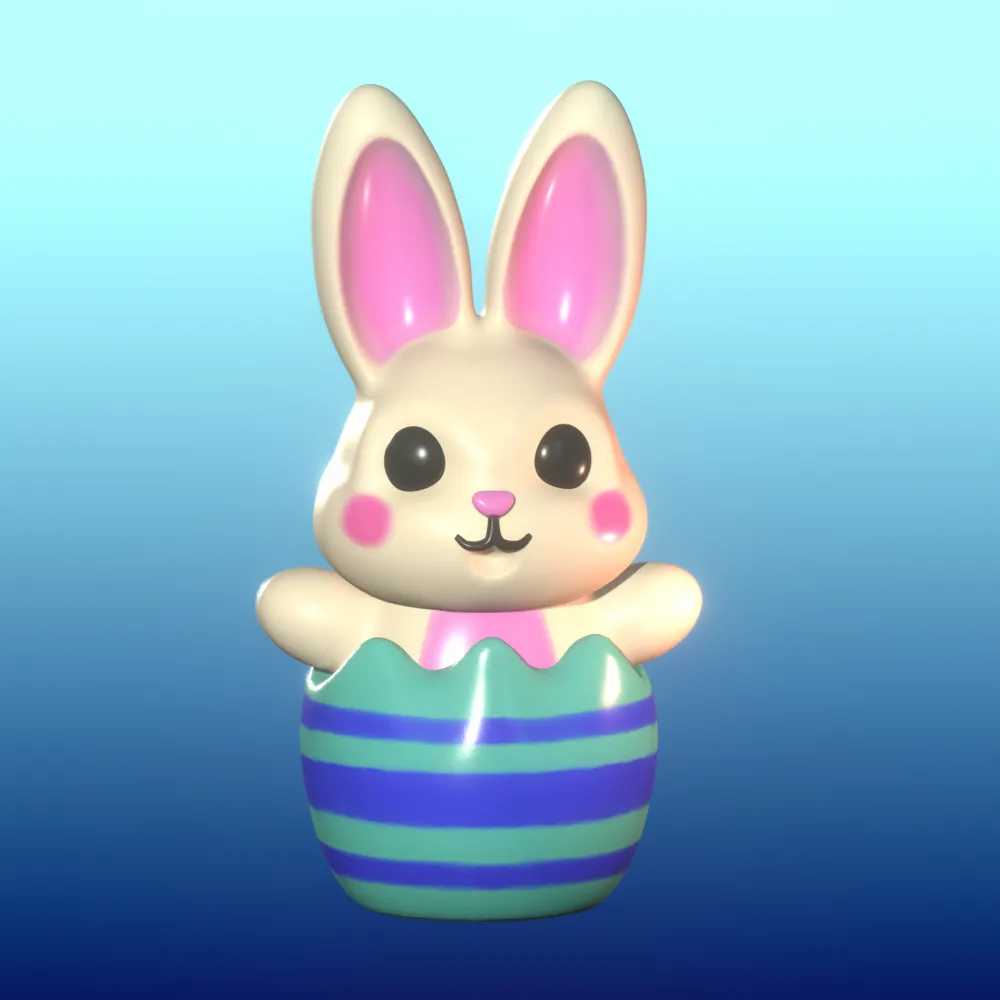 Hoppy Eggscape by nbprintlab - MakerWorld