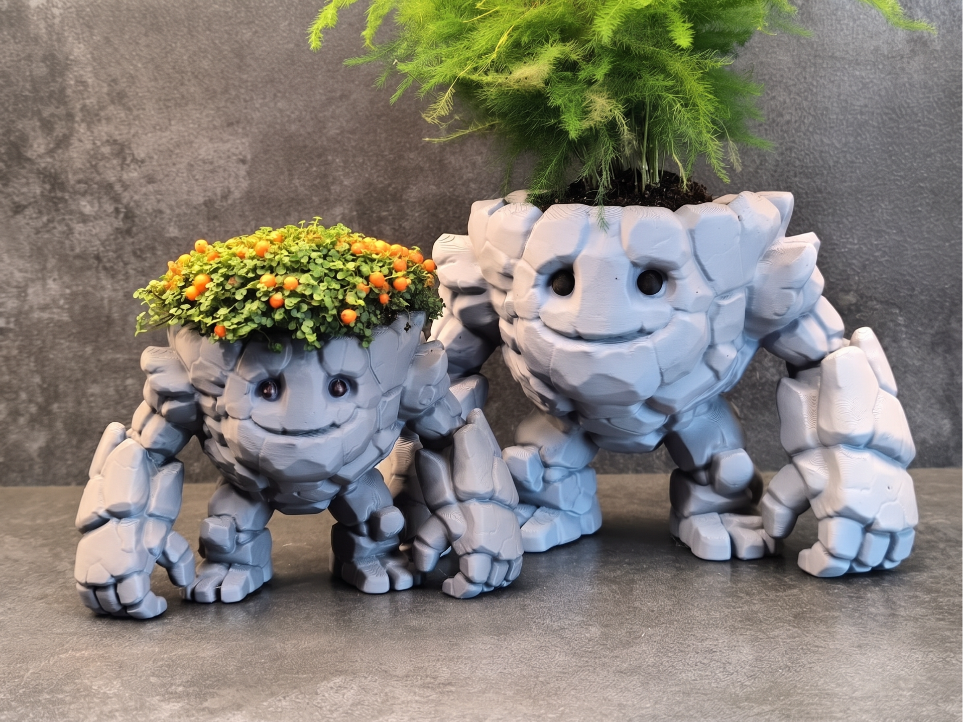 Stone Golem Planter - 1