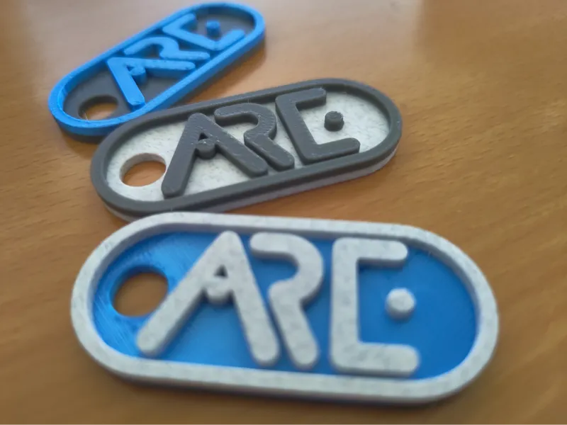 ARE* first edition: Keychain Tag